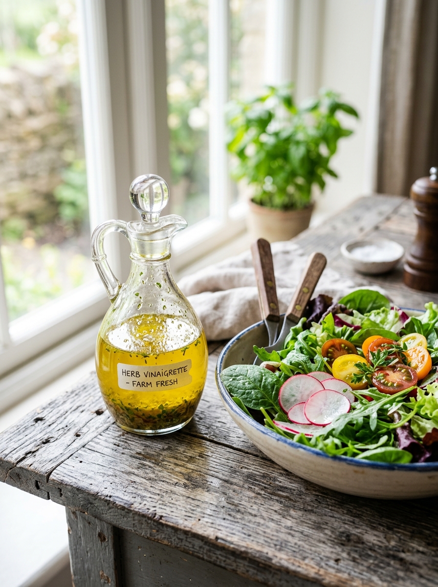 0 calorie salad dressing recipe