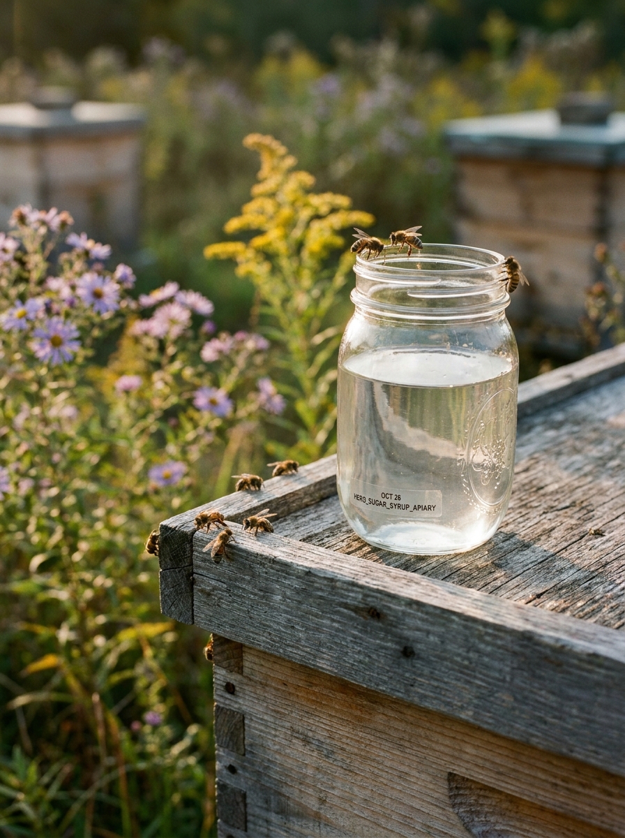 1 to 1 bee syrup recipe