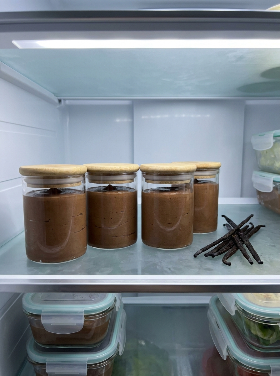 Chocolate mousse in jars 202608281145