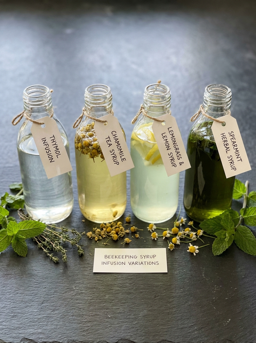Four glass sample bottles arranged 202608271221
