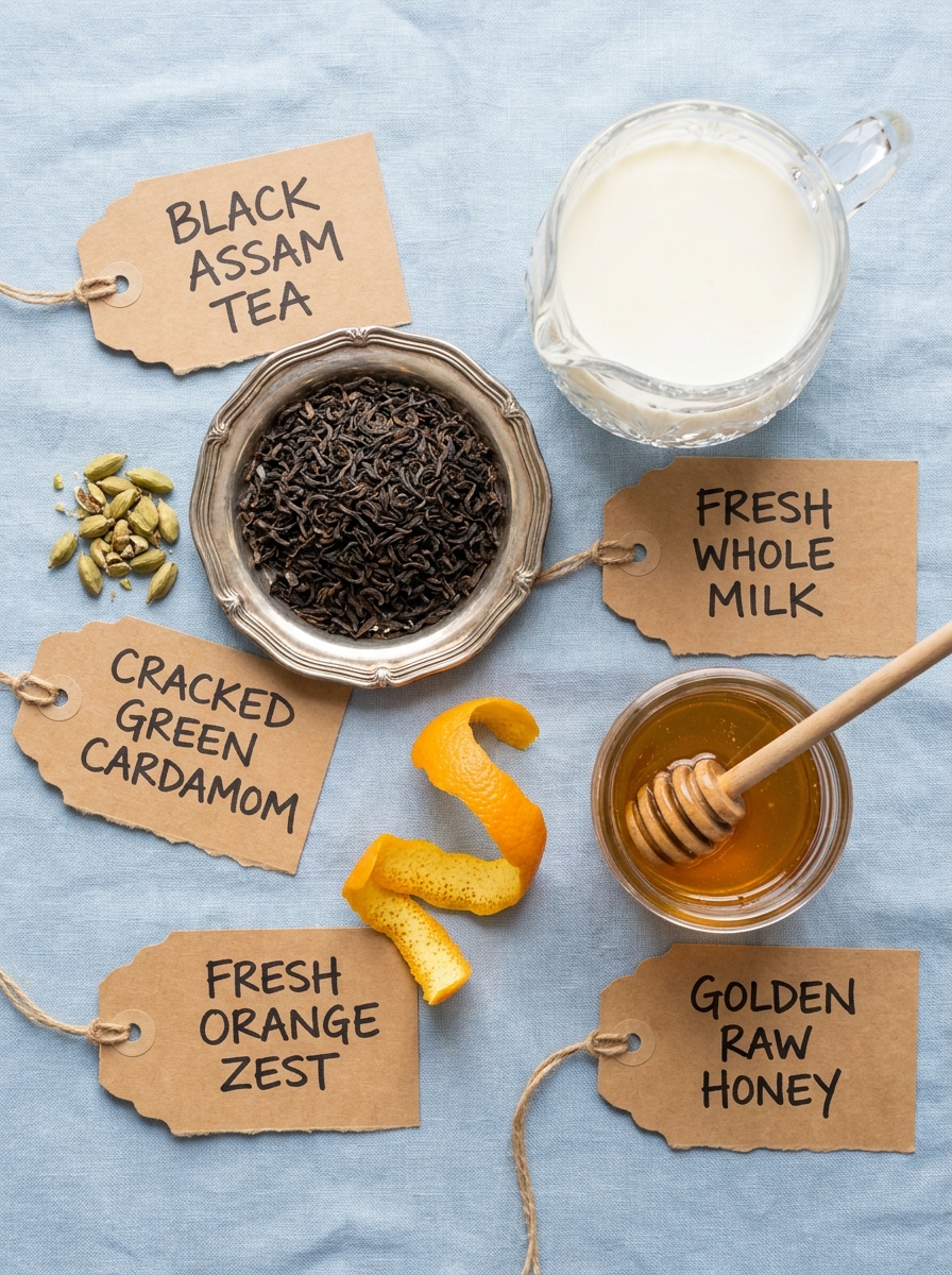 Royal milk tea ingredients flat 202608281533