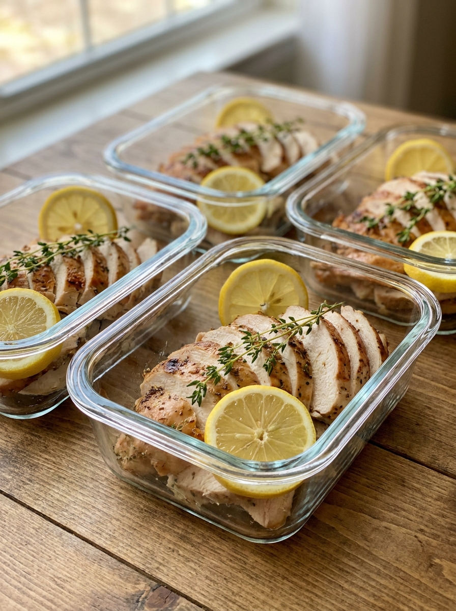 Char-Broil The Big Easy 3-In-1 Smoker Roaster And Grill Recipes: Smoked Herb-Butter Whole Chicken Smoked chicken meal prep storage 202608281134