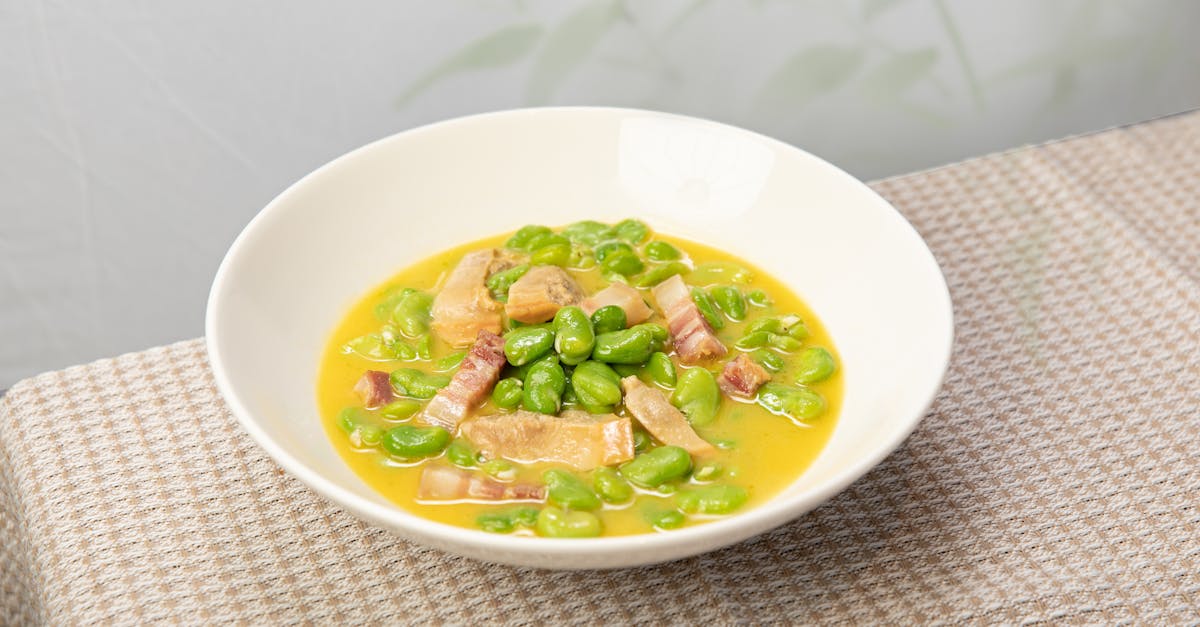 a bowl of savory fava bean and bacon stew perfect for a comforting meal 2