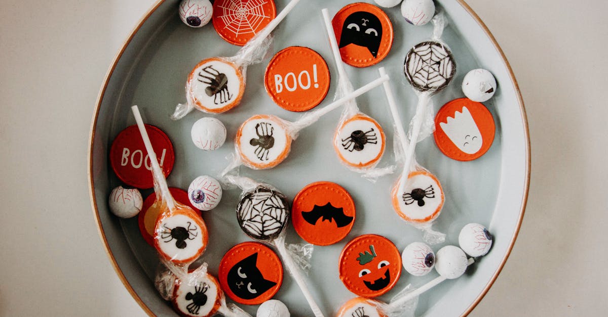 a vibrant assortment of halloween themed candies in a bowl perfect for seasonal celebrations
