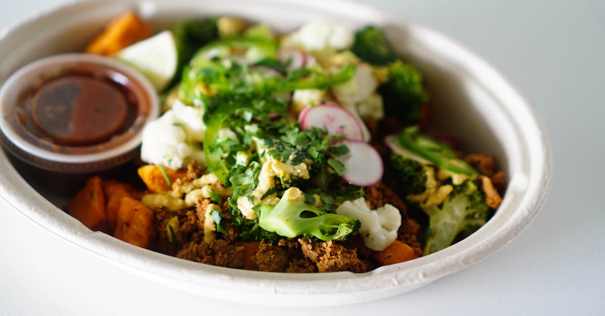 colorful vegan salad bowl with fresh vegetables perfect for healthy eating and lifestyle 1