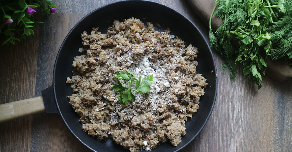 delicious cauliflower rice dish garnished with fresh herbs perfect for keto diets