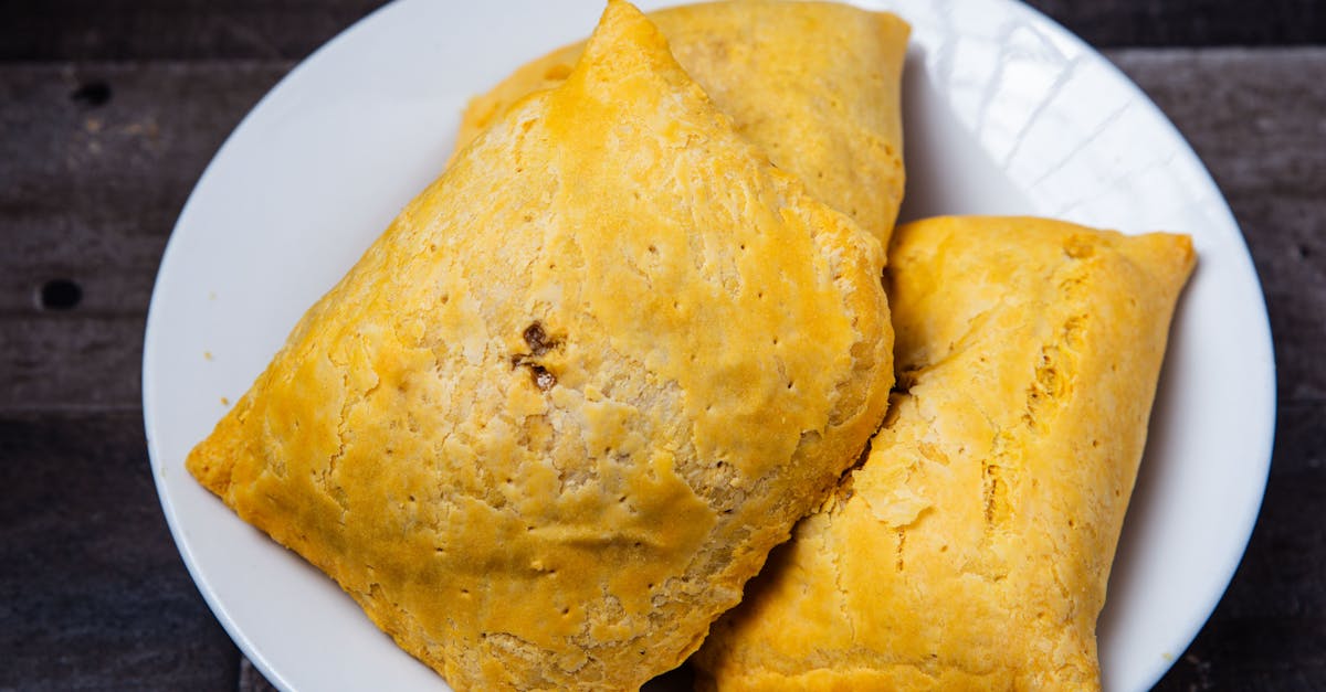 delicious homemade jamaican patties on a display plate perfect for lunch or dinner