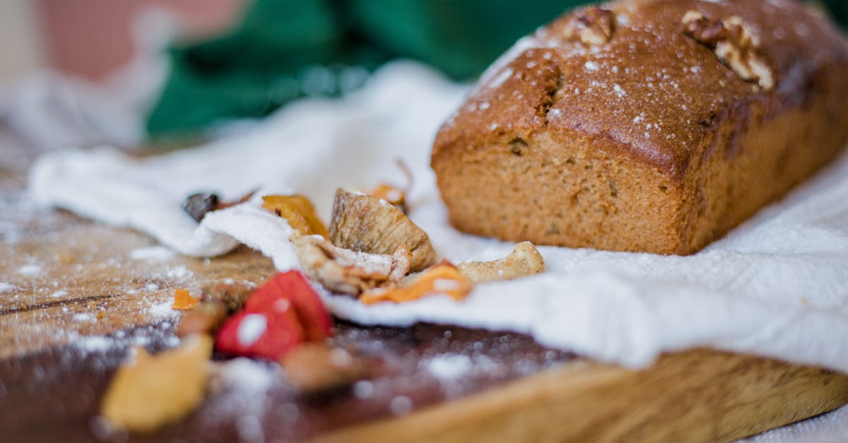 delicious homemade loaf on a wooden board with scattered ingredients perfect for baking enthusiasts 1