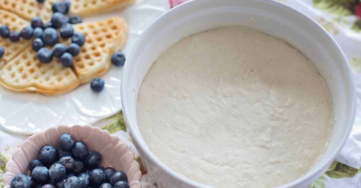 delicious homemade waffles served with fresh blueberries for a perfect breakfast