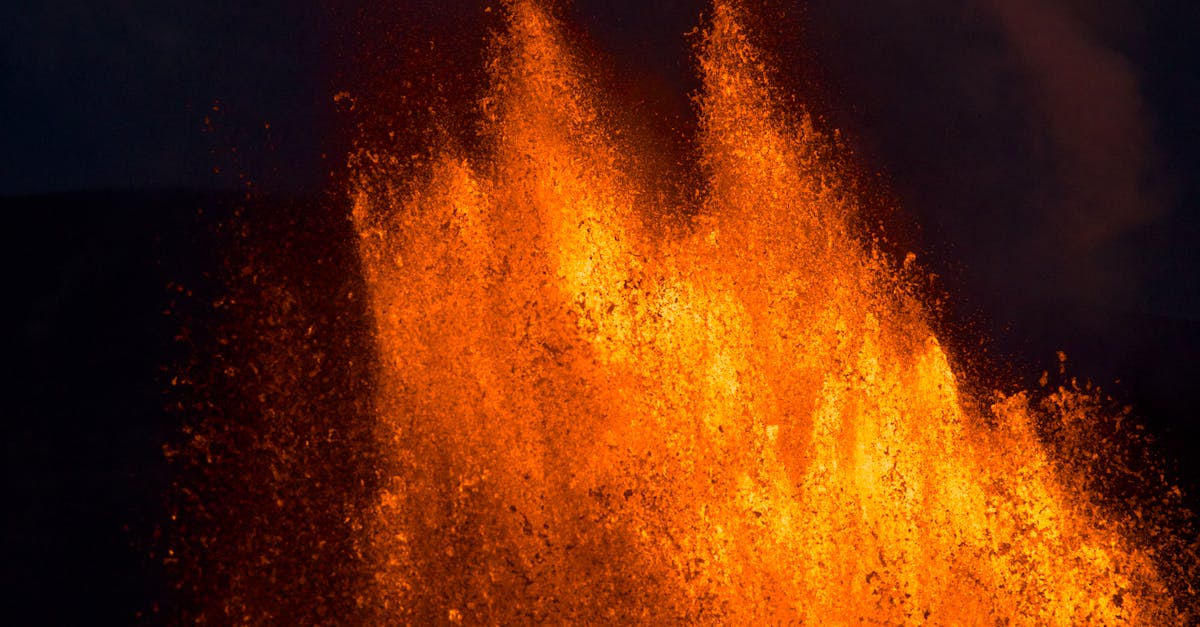 free stock photo of hawaii lava volcano