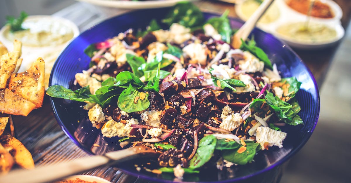 healthy vegan salad with spinach tofu and mixed greens in a bowl perfect for a nutritious meal 2