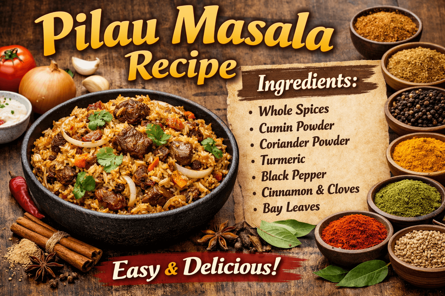 Pilau Masala Recipe